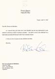 pismo ekog predsjednika Vaclava Klausa