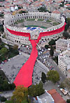 The largest cravate in the world, 2003