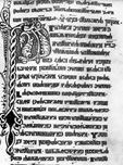 Manuscript from Istria, 15th century