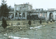 Kursalon after the Greater Serbian agression in 1991