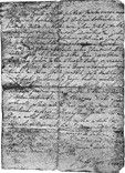 Letter of Petar Zrinski to Katarina