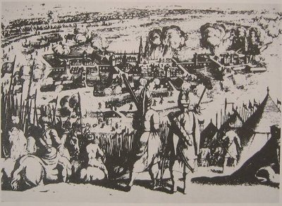 Occuption of Siget in 1566, defended by Nikola Subic Zrinski (taken from http://www.ne.jp/asahi/wglee-obmem/2002/sound/uboj.html)