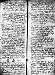 Matična knjiga, Boljun, Istra, 1600.