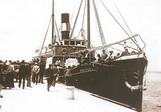 Steamship Hrvatska (Croatia), 1904 (from R.F. Barbalic, I. Marendic: Onput, kad smo partili, MH Rijeka, 2004, with permission of Mr. Darko Dekovic)