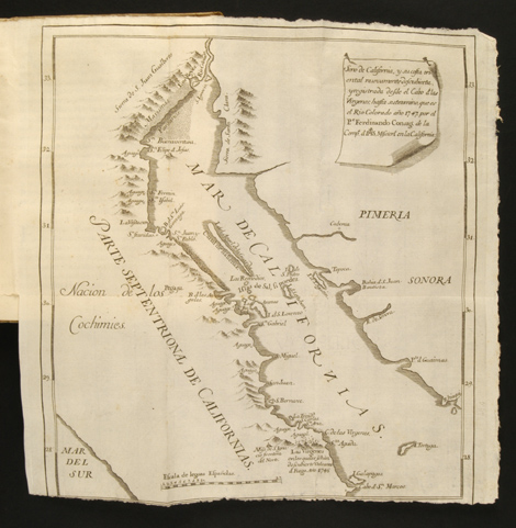 Ferdinand Konscak: Map of Baja California