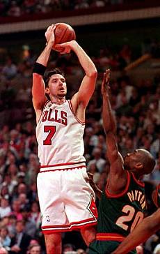 Toni Kukoc in NBA with Chicago Bulls