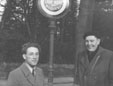 s prof. Ksenofontom Ilakovcem u Birminghamu, 1952.