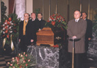 Počasna straža šest bivših dekana FER-a: profesori Zvonimir Sirotić, Stanko Tonković, Slavko Krajcar, Vladimir Naglić, Vladimir Muljević, Ivan Ilić.