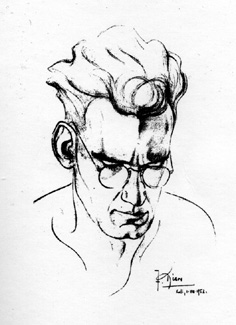 Ivo Mašina (portretirao Joja Ricov 1952.g.)