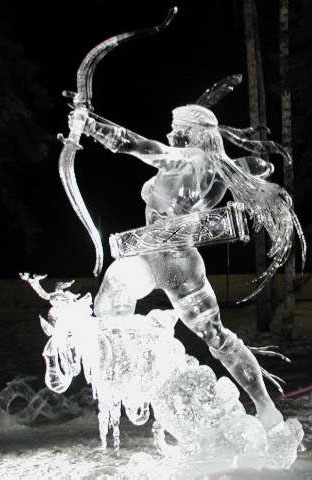 Tajana Raukar: Graceful Predators (world champion in ice carving)