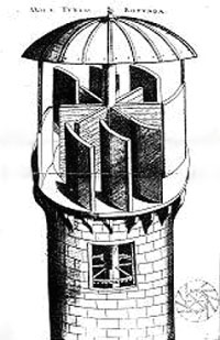 Wind turbine by Faust Vrancic, 1595, the first in history